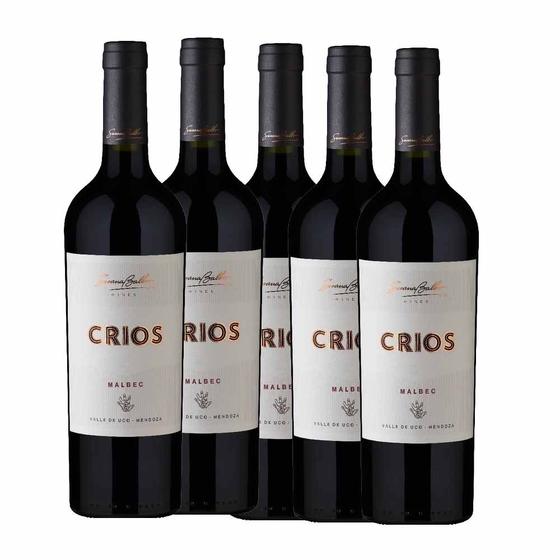 Imagem de Kit 5x Vinhos Tintos Argentino Susana Balbo Crios Malbec 750ml