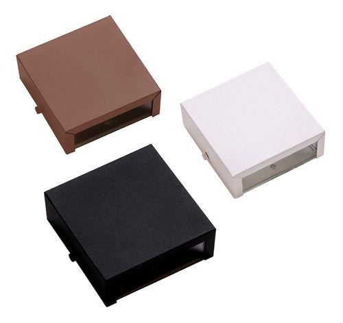 Kit 6 Arandelas 2 Focos Externa Parede Muro Alumínio Ar1110 Menor preço em Kit 6 Arandelas 2 Focos Externa Parede Muro Alumínio Ar1110