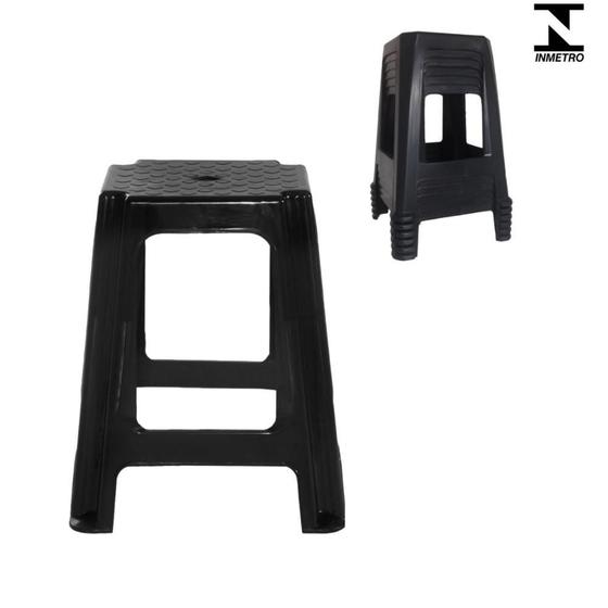 Kit 6 Banquetas Taly Preta Menor preço em Kit 6 Banquetas Taly Preta