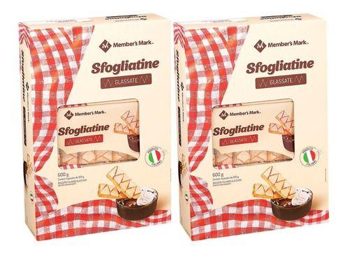 Imagem de Kit 6 Biscoito Folhado Sfogliatine Glassate Italiano 200gr