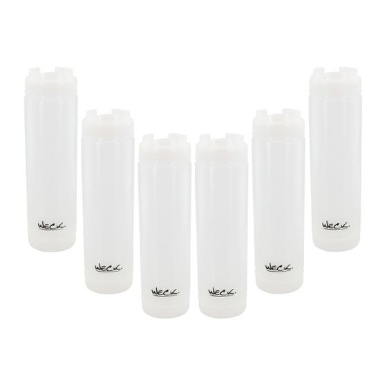 Imagem de Kit 6 bisnagas Invertida 470ml