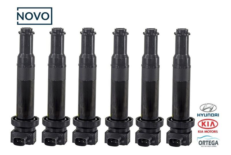 6 Stück Kraftstoff Injektoren Für Hyundai Santa Fe 2.7L/3.5L V6 2001-2006