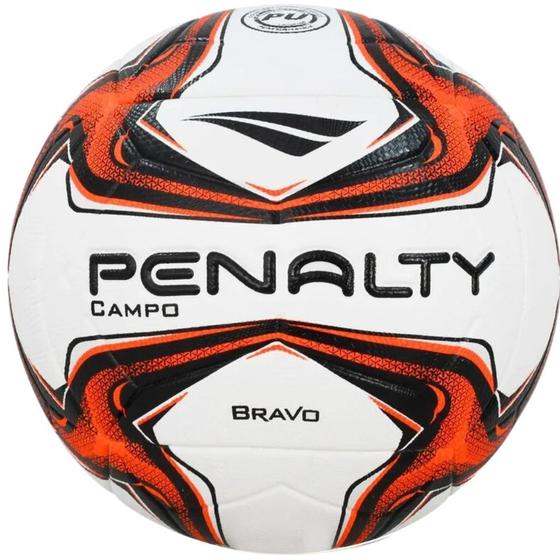 Imagem de Kit 6 Bola Campo Bravo XXIV Penalty Oficial - 5 - Unissex 