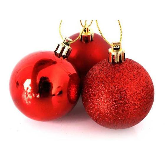 Kit 6 Bolas 10cm Decoração Arvore Natal - MD - Bola de Natal - Magazine Luiza Kit 6 Bolas 10cm Decoração Arvore Natal - MD - Bola de Natal - Magazine Luiza