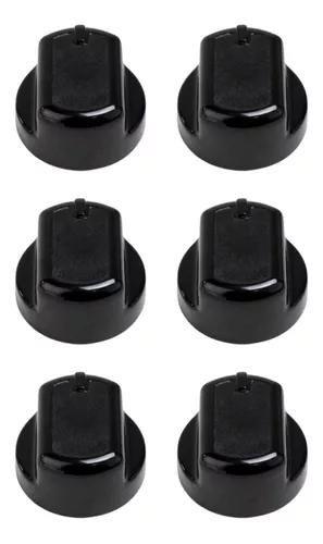 Imagem de Kit 6 botões para fogão dako supreme glass 5 bocas