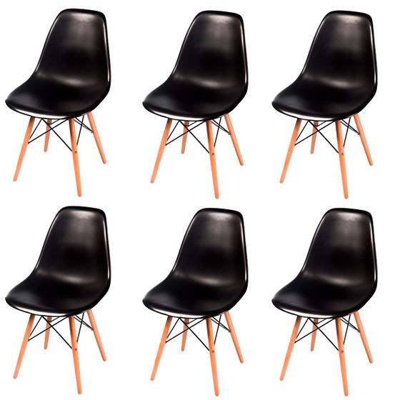 Imagem de Kit 6 Cadeiras Eames Eifell 130PP