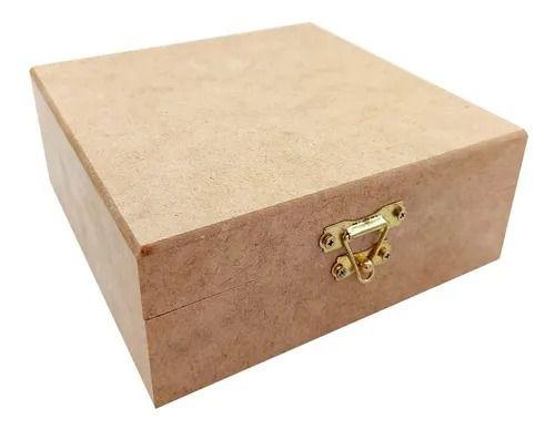 Kit 6 Caixas 20x20x8 Fecho Bem Acabada Dobradiça Lisa Menor preço em Kit 6 Caixas 20x20x8 Fecho Bem Acabada Dobradiça Lisa