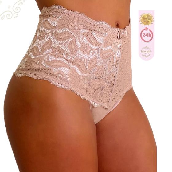 Kit 6 Calcinhas Cos Alto Modeladora Aperta a Barriga - Batom Matte ...