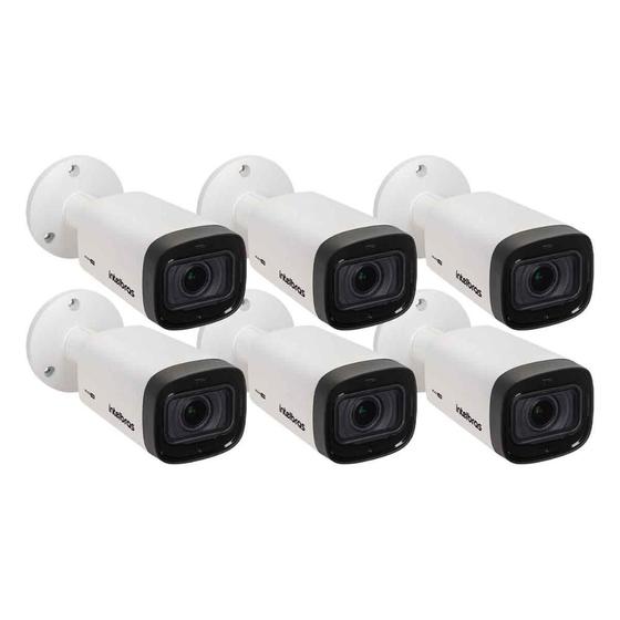 Imagem de Kit 6 Câmeras Intelbras Varifocal Multi HD VHD 3150 VF G7 IP67 Visão Noturna 50m Proteção IP67