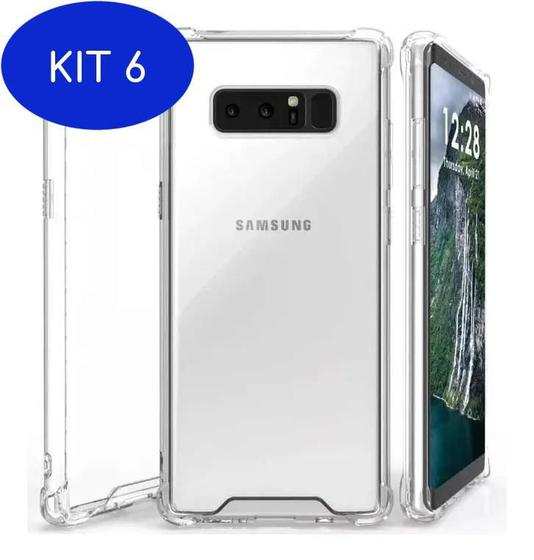 Imagem de Kit 6 Capa Capinha Anti Shock Transparente Samsung Galaxy S10E