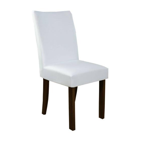 Imagem de Kit 6 Capa de Cadeira Spandex Mesa Sala Jantar Branco