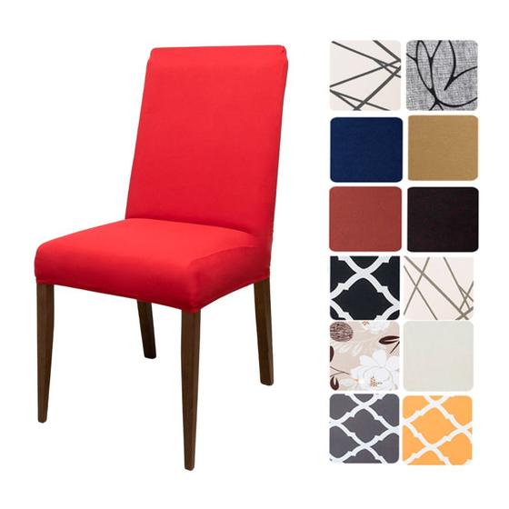 Imagem de Kit 6 Capas de Cadeira Sala de Jantar Premium