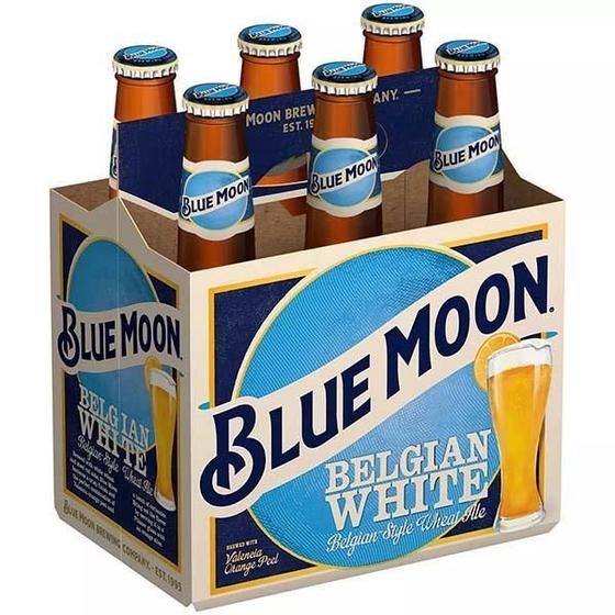 Imagem de Kit 6 Cerveja Blue Moon Belgian White 355Ml