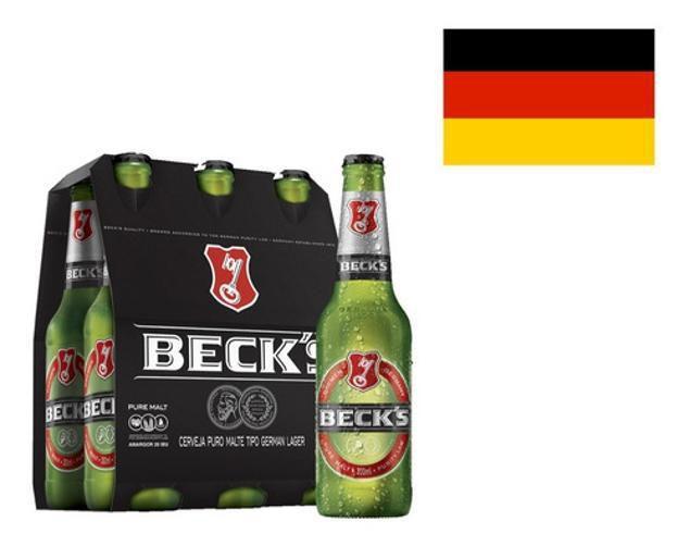 Imagem de Kit 6 Cerveja Premium Becks Importada 330Ml - Alemanha