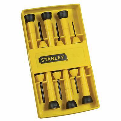 Imagem de Kit 6 Chaves Consertos Relojoeiro/Celular Precisão Stanley
