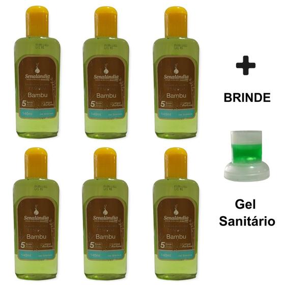 Imagem de Kit 6 Cheirinho Concentrado Desinfetante Limpeza Essência Casa Ambiente 140ml Senalândia - Envio Já
