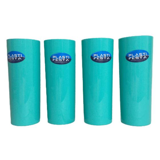 KIT 6 Copo de Plastico Long Drink 320ml Verde Água P/ Festa Menor preço em KIT 6 Copo de Plastico Long Drink 320ml Verde Água P/ Festa