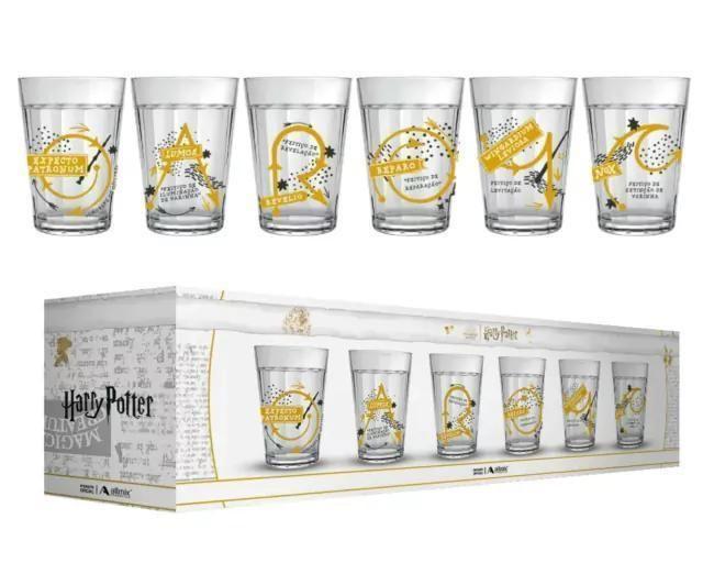 Imagem de Kit 6 Copos Americano Harry Potter 190Ml