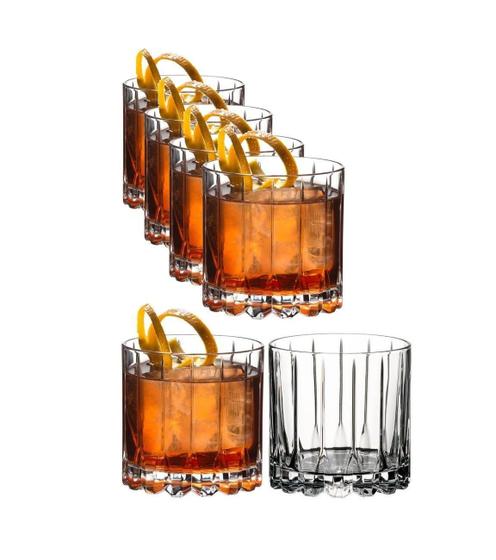 Imagem de Kit 6 Copos Drink Tumbler Rocks Glass 283Ml Cristal Riedel