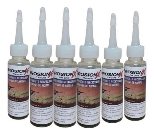 Kit 6 Corrosion X Oleo Anti Corrosão Ferrugem 30ml Menor preço em Kit 6 Corrosion X Oleo Anti Corrosão Ferrugem 30ml