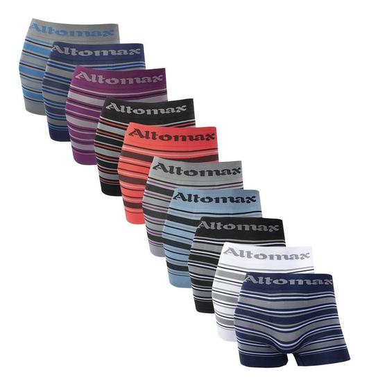 Altomax Kit 6 Cuecas Boxer Em Microfibra Altomax Adulto - Cueca - Magazine Luiza