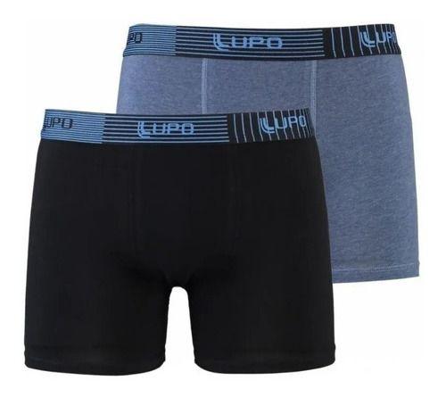 Imagem de Kit 6 Cuecas Lupo Boxer Algodão Com Elastano 00784-088
