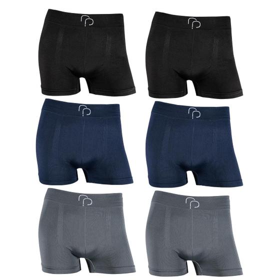 Imagem de Kit 6 cuecas rafa parize boxer basic