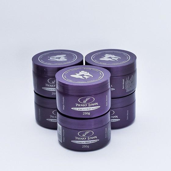 Imagem de Kit 6 gel Fixador Pierry Lohan - Fragância de Uva - (250g cada)