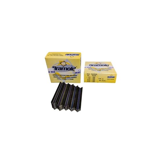Imagem de Kit 6 Grampo de Moldura SW 15mm com 2000 unidades - Bramold