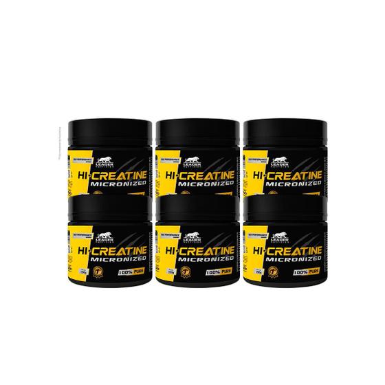 Imagem de Kit 6 Hi-Creatina 150g - Leader Nutrition