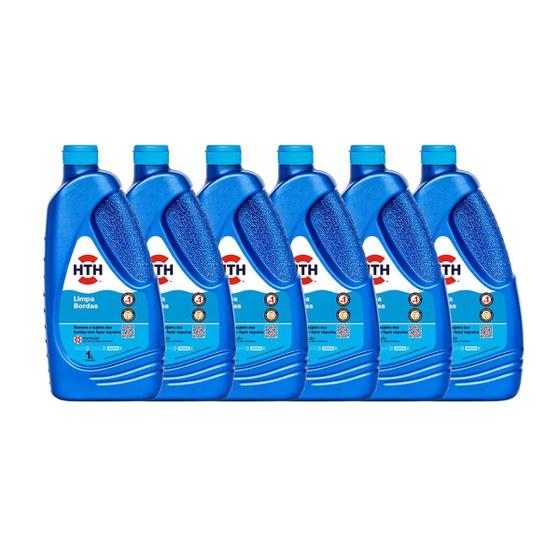 Imagem de Kit 6 hth proteger limpa bordas 1l