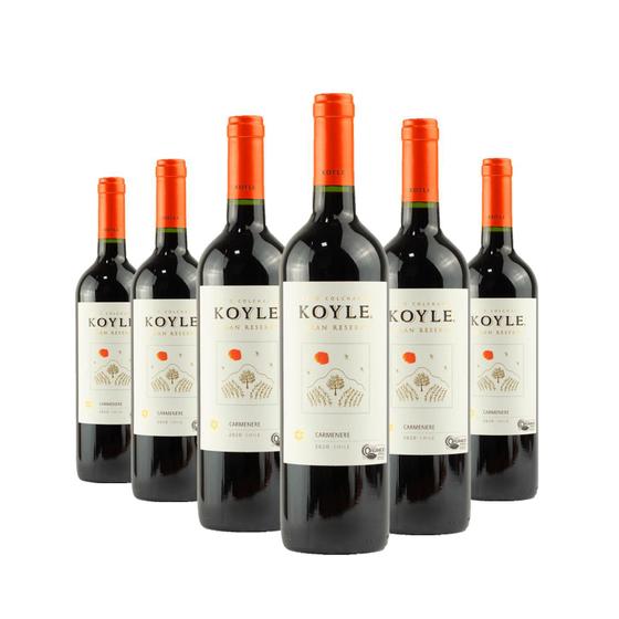 Imagem de Kit 6 Koyle Gran Reserva Carménère