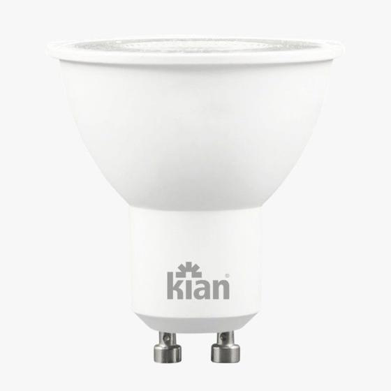 Imagem de Kit 6 Lâmpadas Led Mr16 6,5w 2700k Branca Morna Bivolt