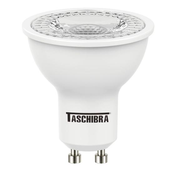 Imagem de Kit 6 lâmpadas led taschibra dicroica mr16 tdl 40 6w gu10