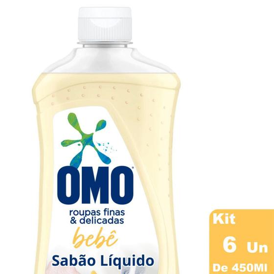Kit 6 Lava Roupa Omo Bebê Finas e Delicada Cuidado Especial Menor preço em Kit 6 Lava Roupa Omo Bebê Finas e Delicada Cuidado Especial
