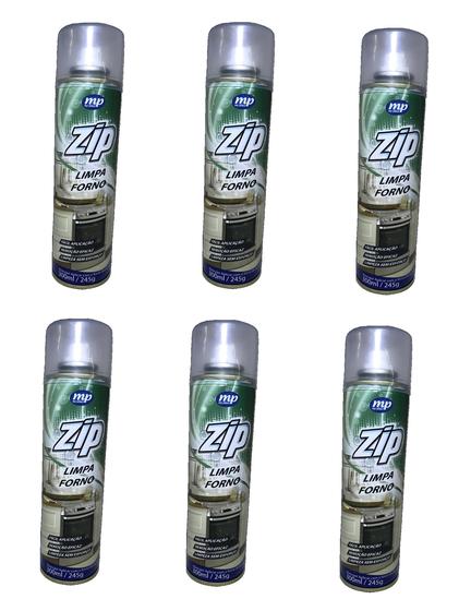 Imagem de Kit 6 limpa forno spray zip 300ml my place 