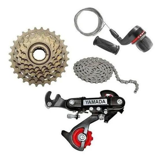 Kit 6 Marchas Yamada Traseira Bicicleta Aro 20 Cross Bike - Bicicleta ...