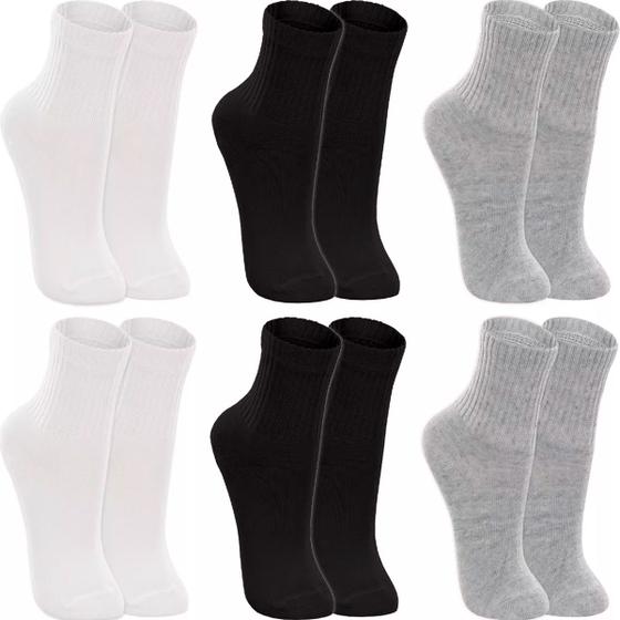 Kit 6 Pares Meias Lupo Infantil Menino Menina Cano Alto Longo Algodão Original Menor preço em Kit 6 Pares Meias Lupo Infantil Menino Menina Cano Alto Longo Algodão Original