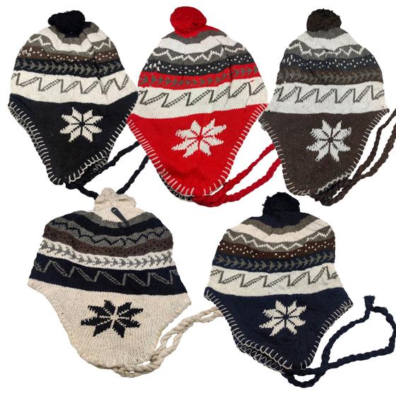 Imagem de Kit 6 Peças Touca Gorro Adulto Unissex Chaves Proteção Frio Orelha Inverno Quentinha