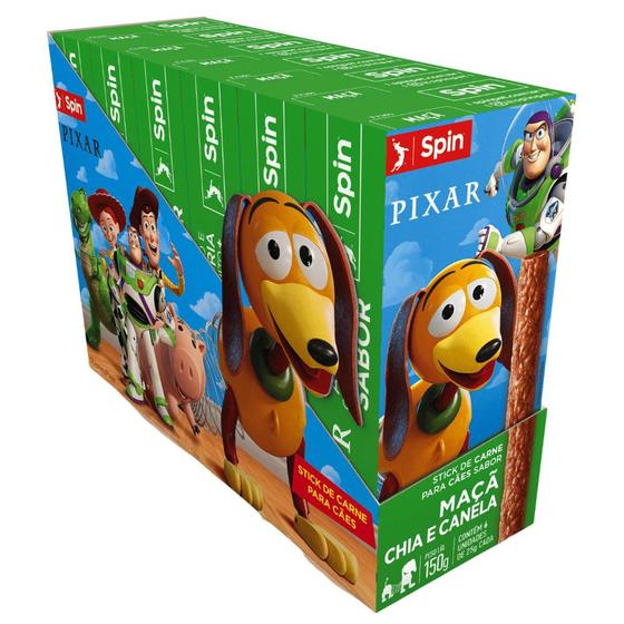 Imagem de Kit 6 Petiscos Disney Toy Story Cães Maça/Chia/Canela 25g