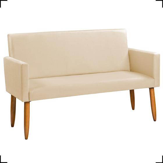 Imagem de Kit 6 Poltronas Decorativas Para Sala Nina + 2 Puff Redondo Suede Cores Pé Castanho - Clique E Decore