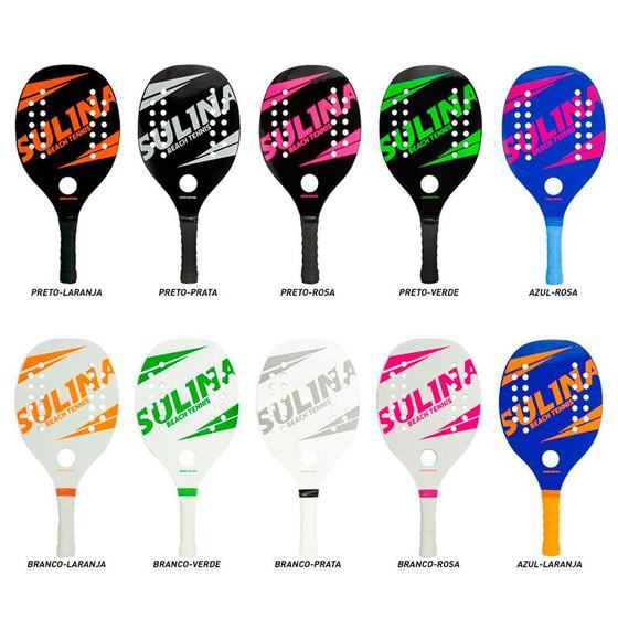 Imagem de Kit 6 Raquetes de Beach Tennis com 5 bolas 