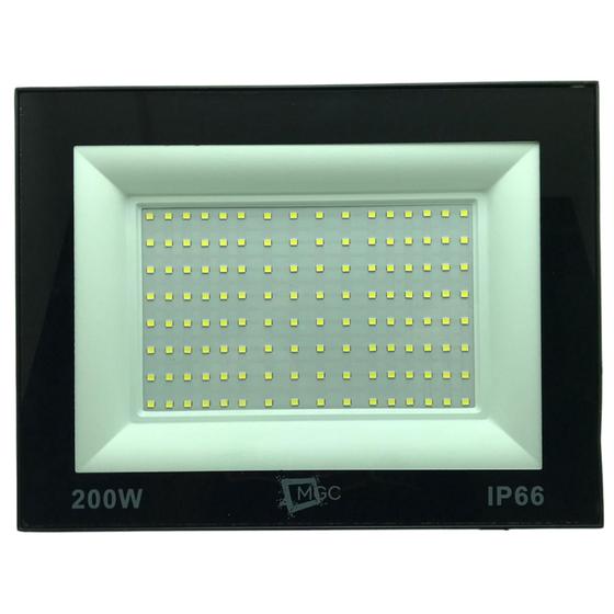 Imagem de Kit 6 Refletores Led 200w Holofote Smd Prova Dágua Ip66 6500