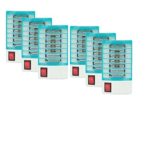 Kit 6 Repelente Lampada Elétrica Mata Mosquito Bivolt Menor preço em Kit 6 Repelente Lampada Elétrica Mata Mosquito Bivolt