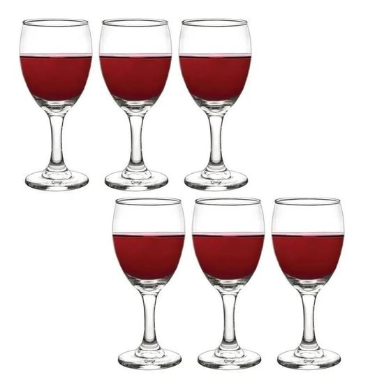 Imagem de Kit 6 Taça Vinho Agua Eden 340ml Glass4You