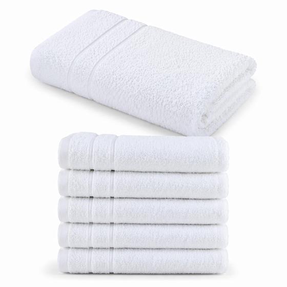 Kit 6 Toalhas De Rosto Hotelaria Mônaco Profissional - Teka