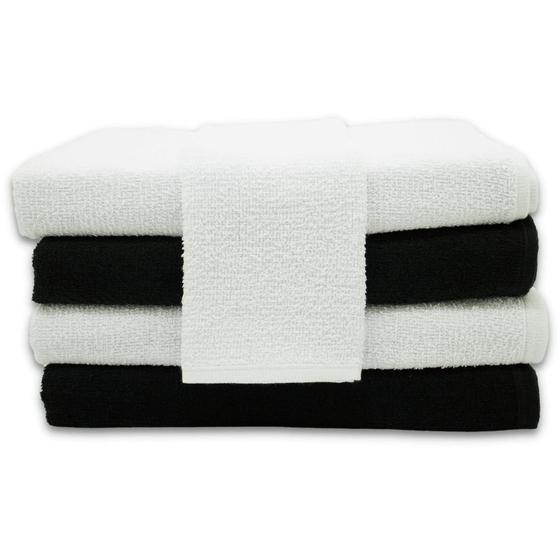 Imagem de Kit 6 Toalhas de Rosto Para Salão de Beleza Soft - 40x60cm - Princesa - Atacado