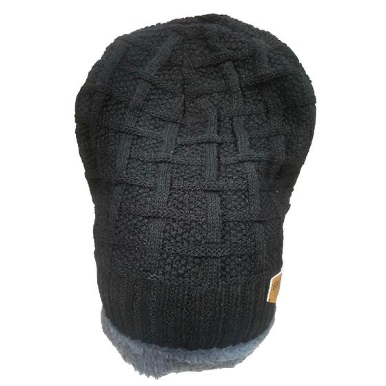 Imagem de Kit 6 Touca Adulto Unissex Inverno Forrado Pelúcia Gorro