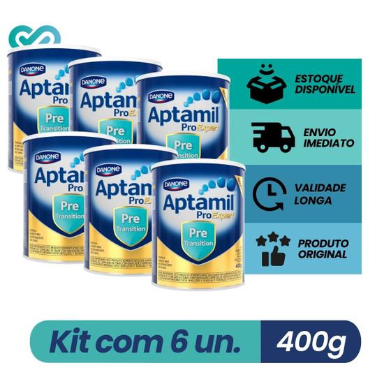 Imagem de Kit 6 un. Aptamil ProExpert Pre Transition - 400g