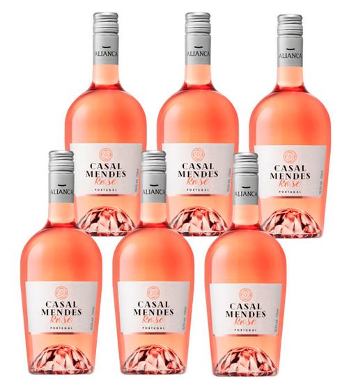 Imagem de Kit 6 un Casal Mendes Rose 750ml
